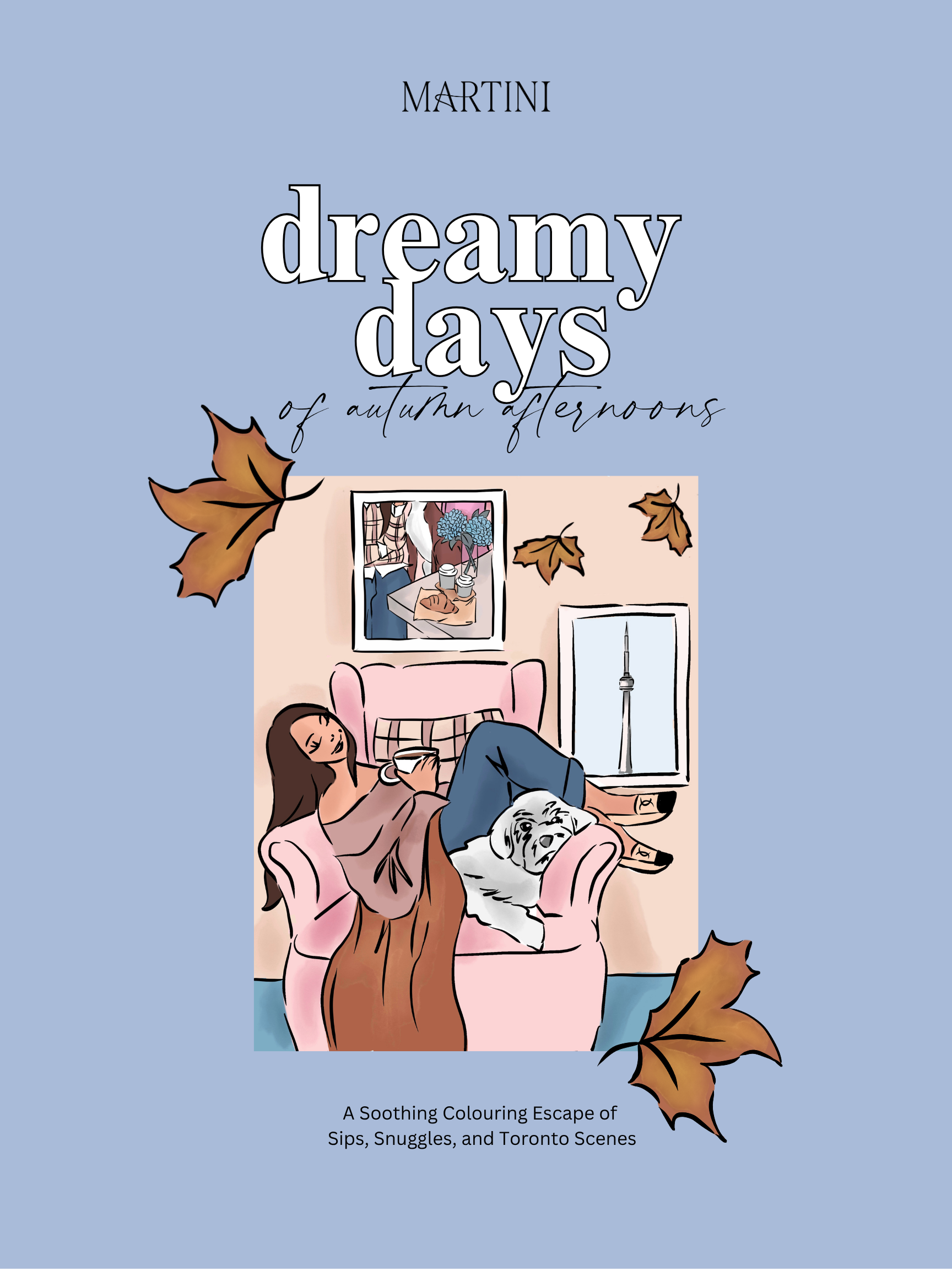 Dreamy Days of Autumn Afternoons Colouring Book