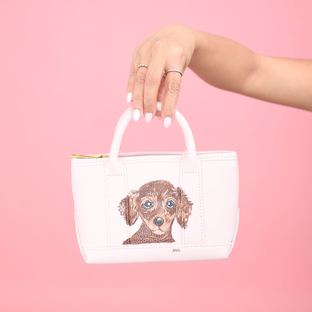 The Muse Bag: Custom Hand-painted Pet Portrait
