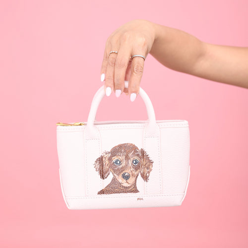The Muse Bag: Custom Hand-painted Pet Portrait