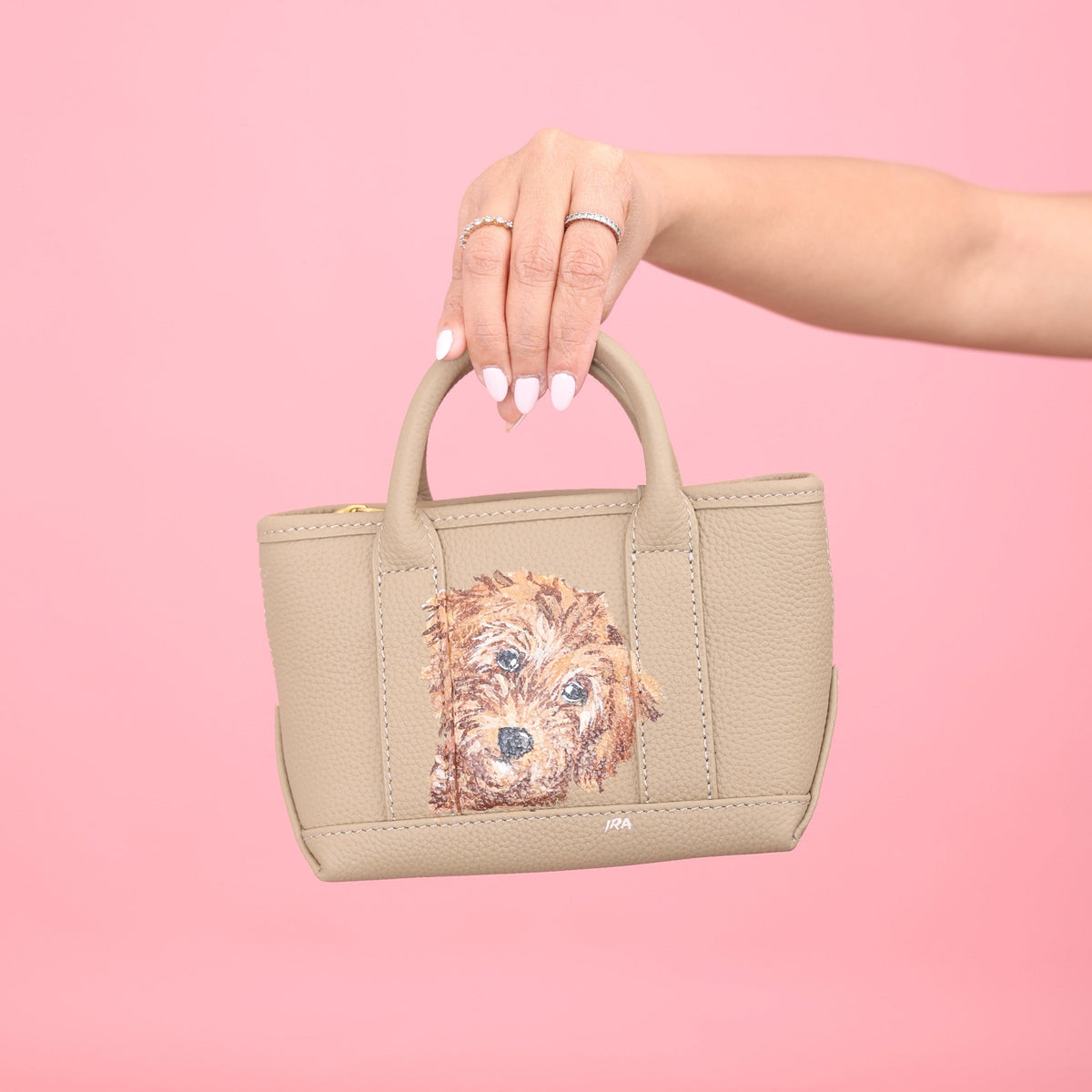 The Muse Bag: Custom Hand-painted Pet Portrait